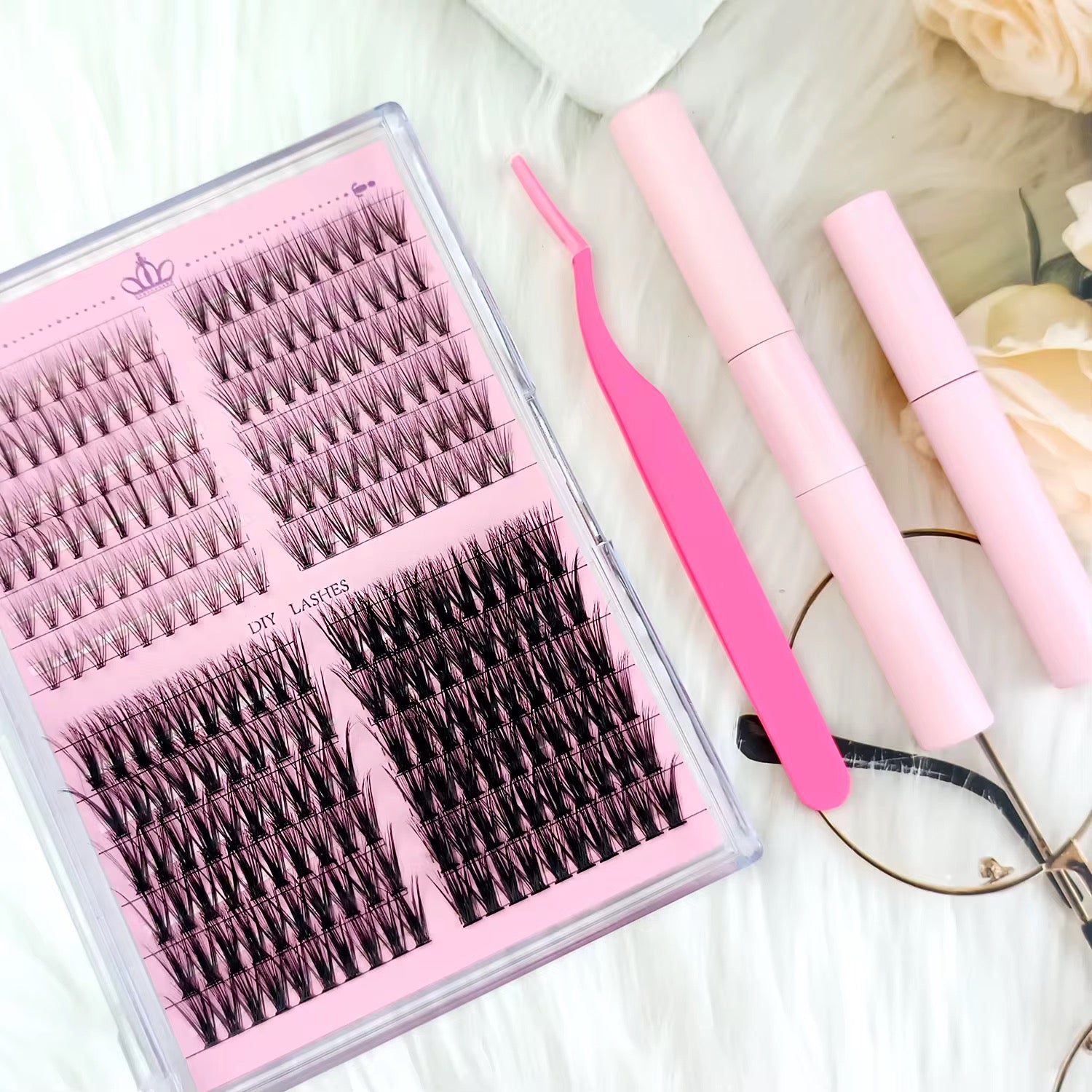Lashes clusters kit
