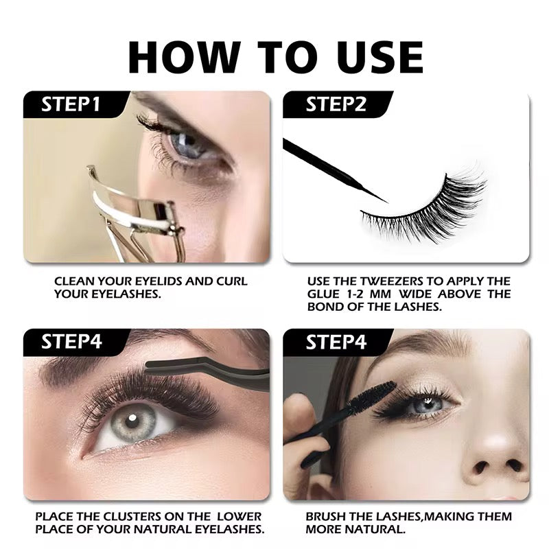 5-Pair False Lash Set – Signature Lash Empress Styles
