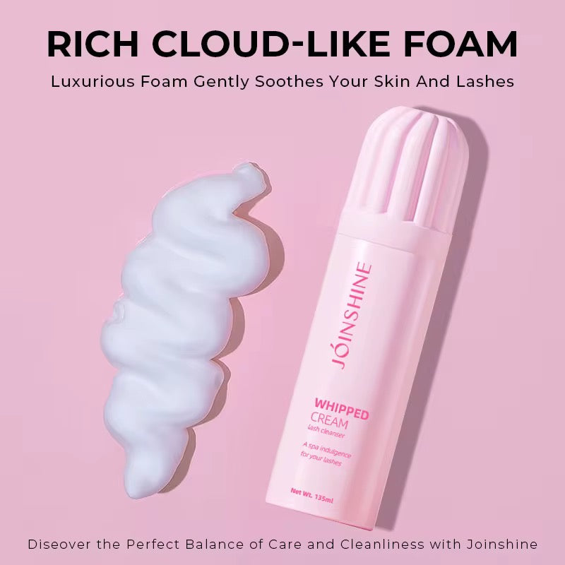 Whipped Lash Cleanser – Cloud-Soft, Deep Clean