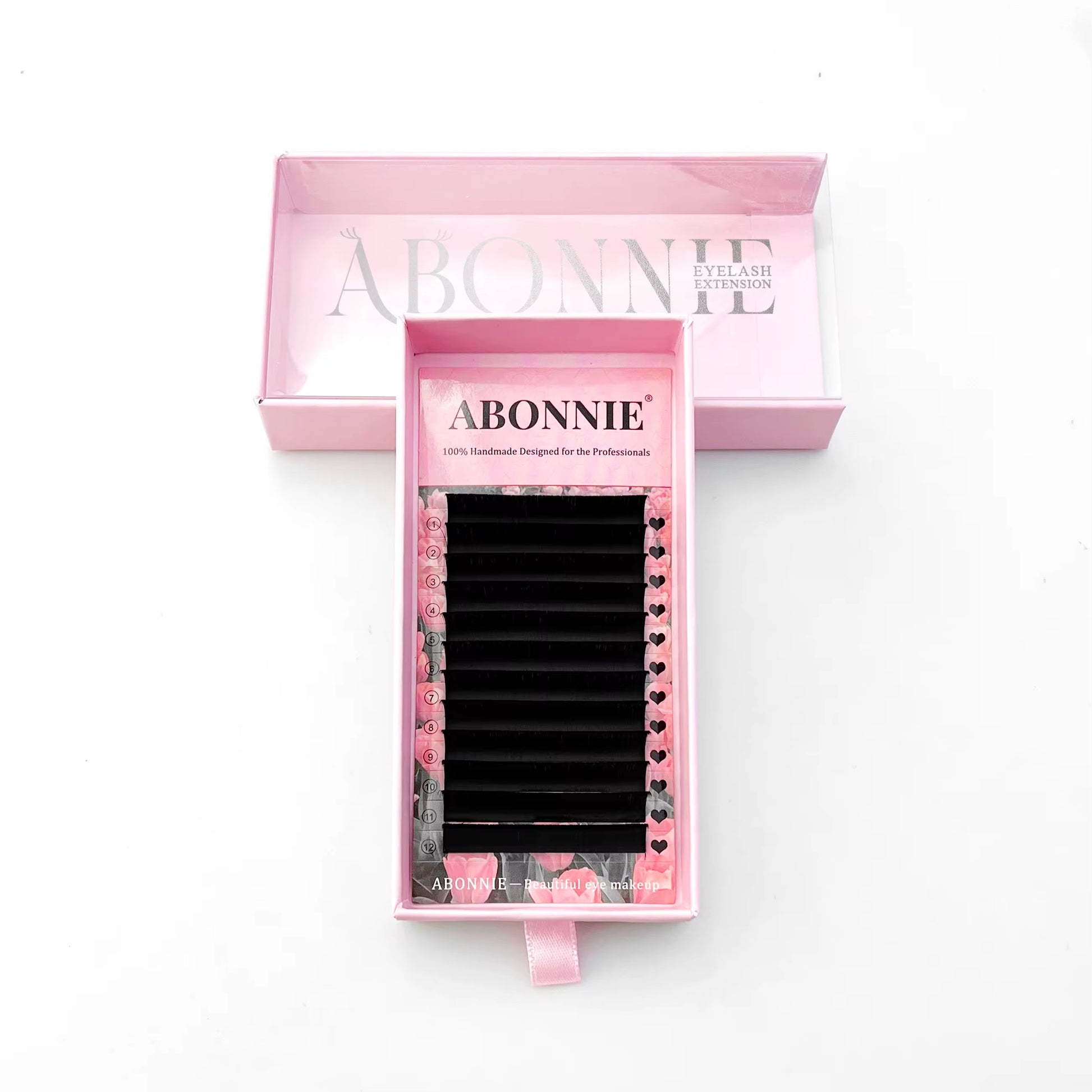 Lash Tray Matte Dark Black Volume