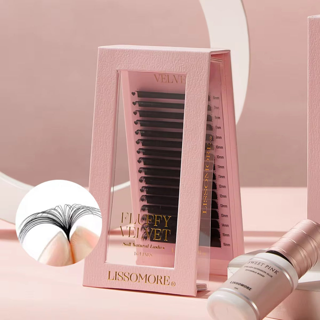 Fluffy Velvet Lashes tray 6-16mm