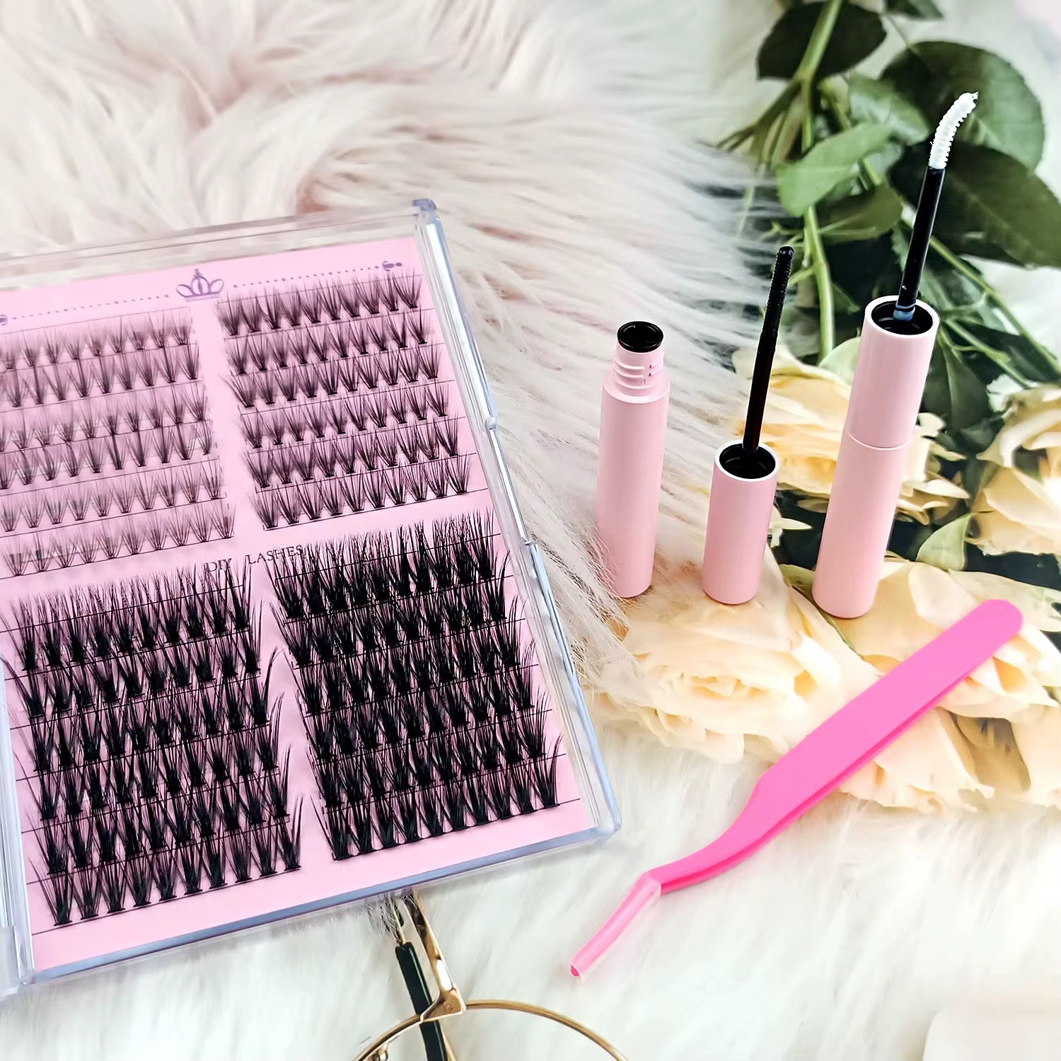 Lashes clusters kit