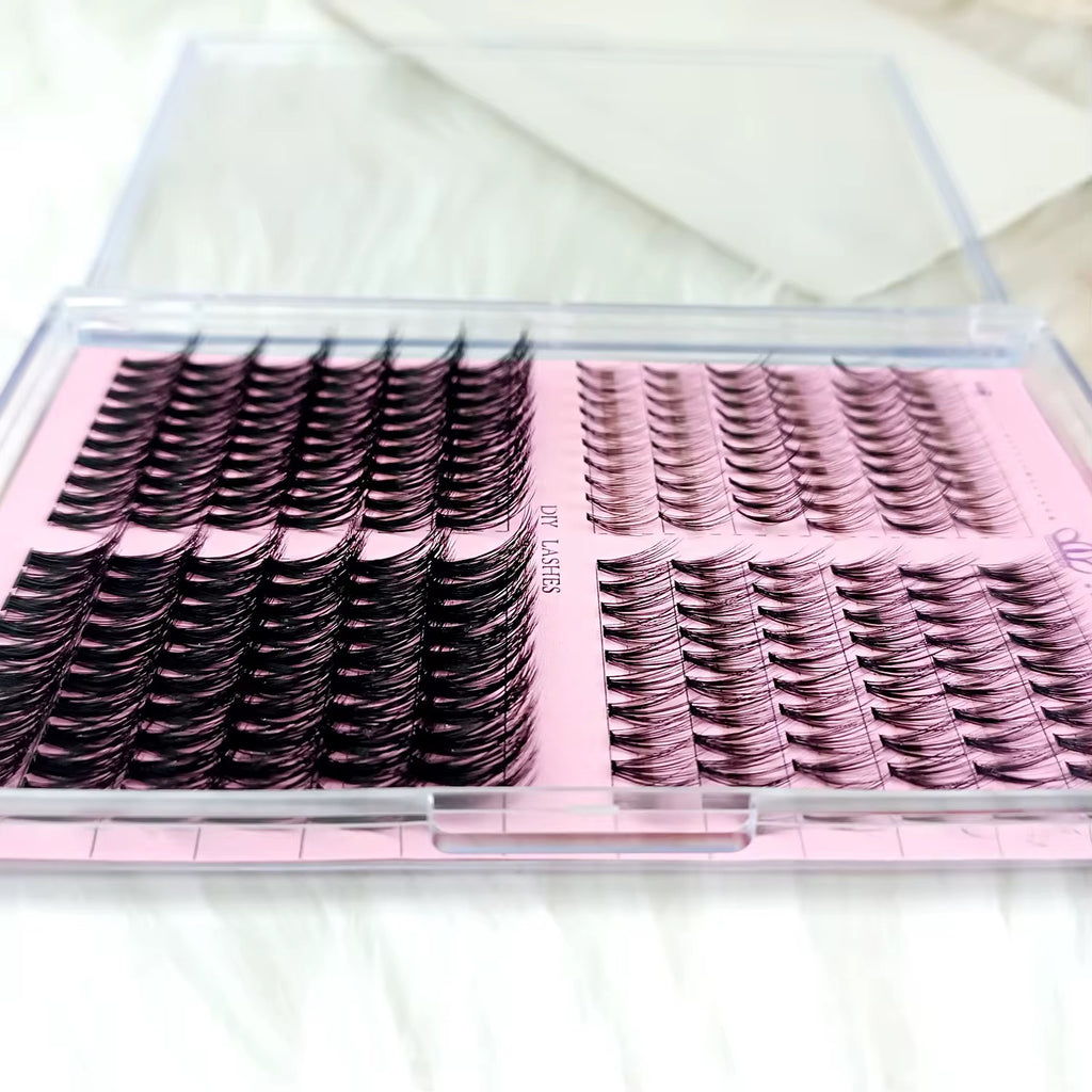 Lashes clusters kit