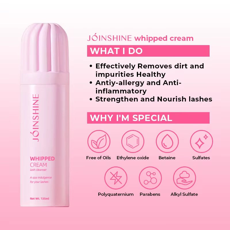 Whipped Lash Cleanser – Cloud-Soft, Deep Clean